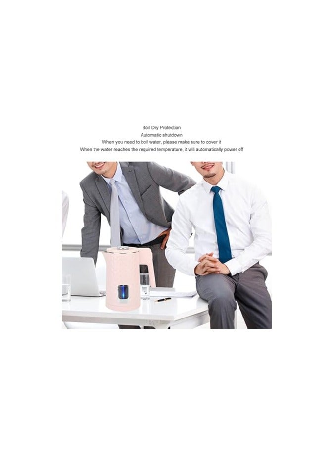 HOOR Hour Electric Kettle 2L 2200W Stainless Steel, Auto Shut Off & Boil Dry, Multi Color - Image 3