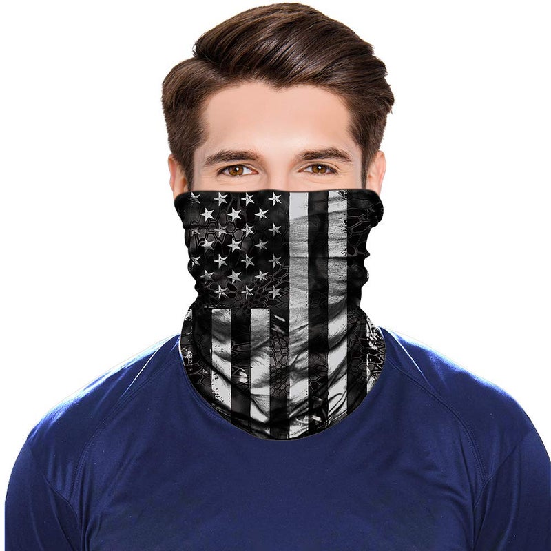 TERNNK 3D Neck Gaiter Shield Scarf Bandana Face Mask Seamless UV Protection for Motorcycle Cycling Riding Running Fishing Hiking Camping Kayaking - Image 3