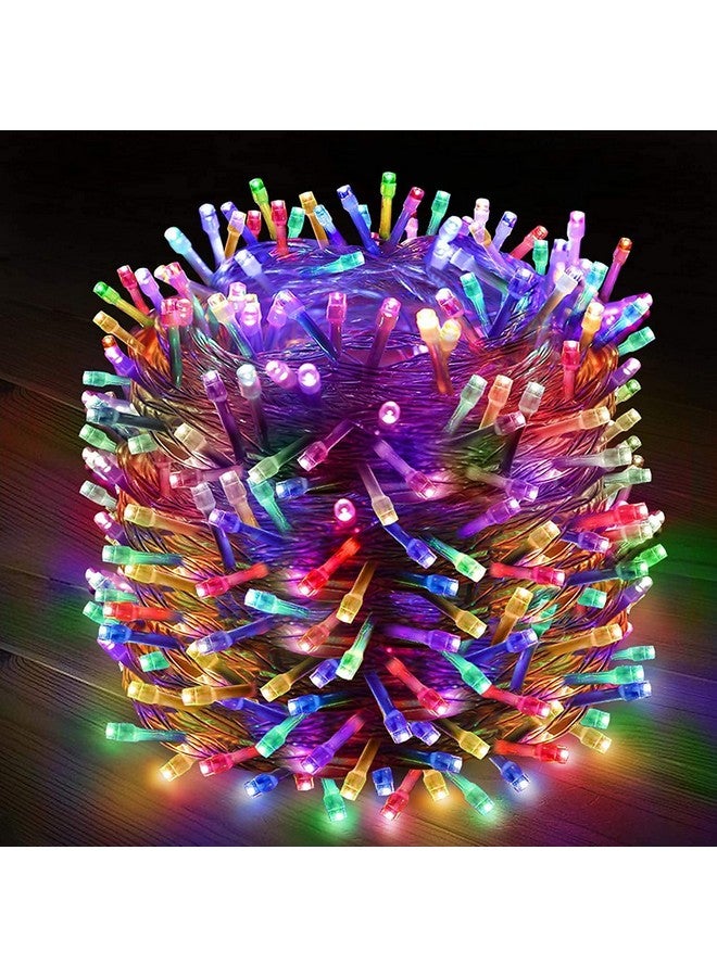 Desidiya® Premium 600 Led 100 Meter String Lights for Decoration,Waterproof Indoor Outdoor 8 Modes Fairy Lights for Patio Wall Party Wedding Diwali Decoration Lights (Multi-Color),100 Meters - Image 1