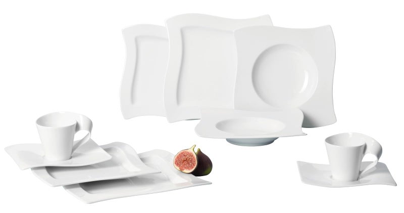 Villeroy & Boch Villeroy  Boch NewWave 30Piece Basic Dinnerware Set White
