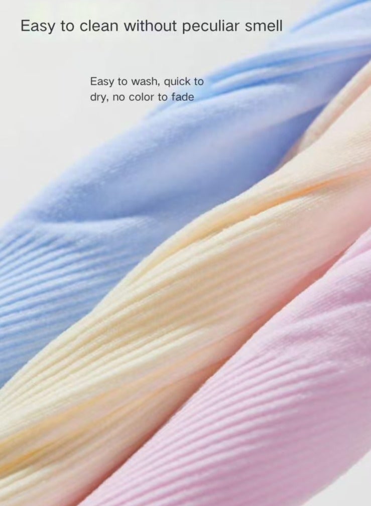 Three pairs of sleeves, new gradient ice cover, ice silk sunscreen cover, thin UV protection, yellow-green  - Image 3