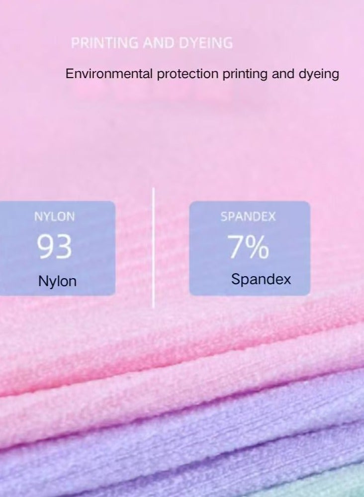 Three pairs of sleeves, new gradient ice cover, ice silk sunscreen cover, thin UV protection, yellow-green  - Image 4
