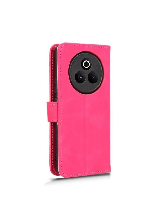 erorex Case For Realme P3 Pro 5G Skin Feel Magnetic Flip Leather Phone Case - Image 3