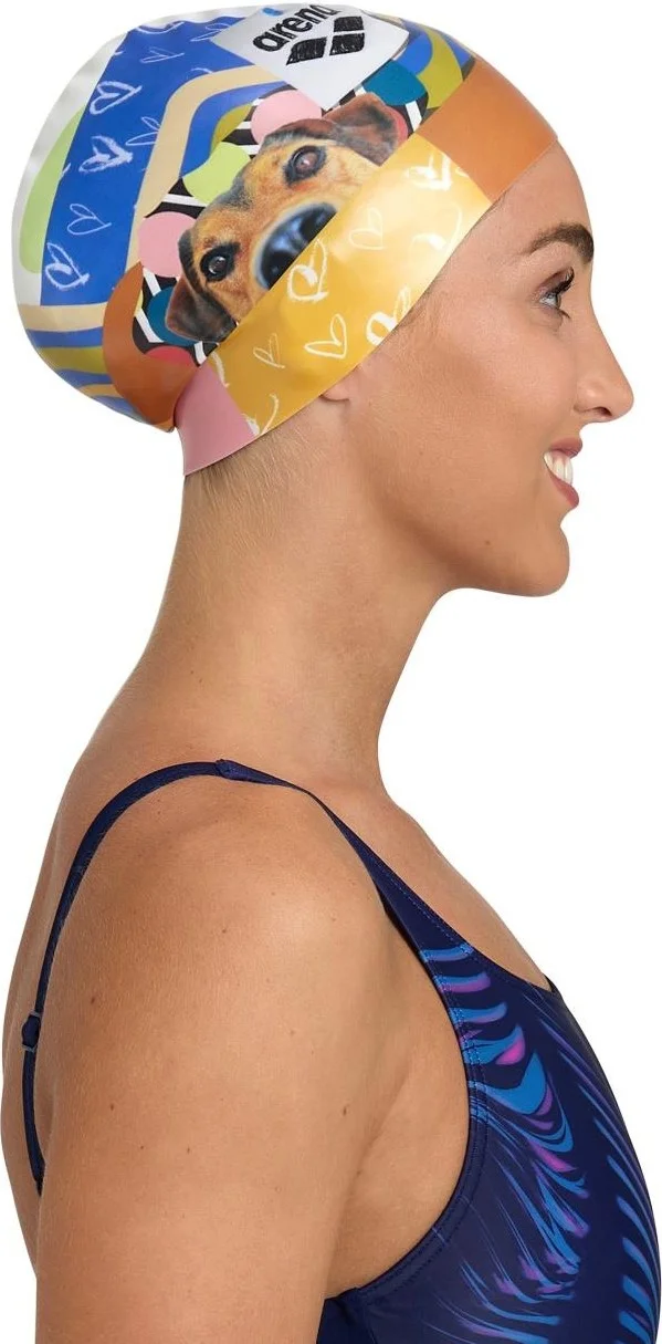 arena Hd Cap Unisex Multicolored Swim Cap 005572209