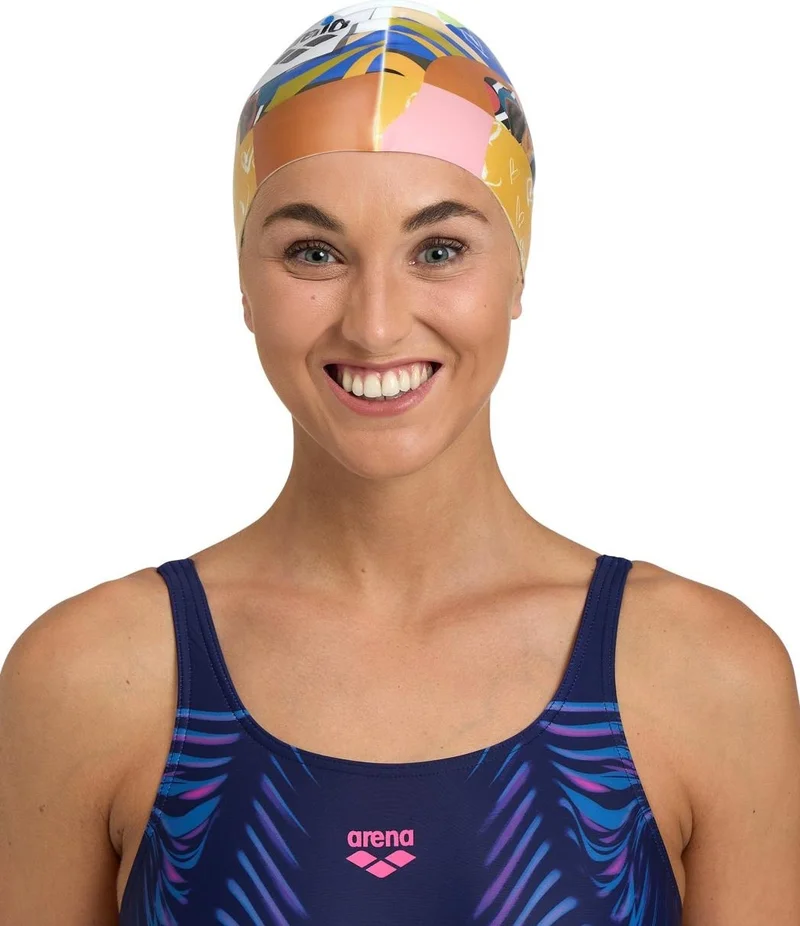 arena Hd Cap Unisex Multicolored Swim Cap 005572209