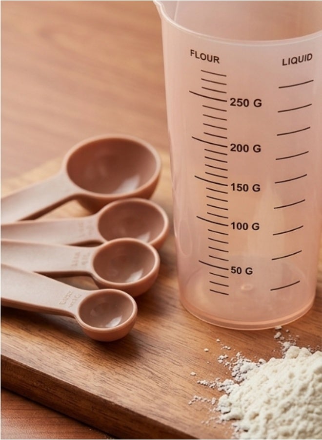 RAHALIFE 10-Piece Baking Tools Set with Measuring Cups & Spoons, Silicone Spatula, Pastry Brush, Egg Separator, Measuring Cup & Stainless Steel Whisk | Kitchen Baking Accessories Set - Image 3