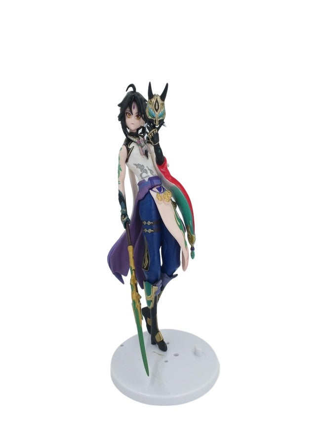 Trunkin Genshin Impact Xiao Anime Action Figure - Genshin Impact Inspired Collectible Model Toy (20 cm, Version 2) for Display & Collection - Image 2