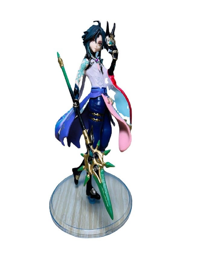 Trunkin Genshin Impact Xiao Anime Action Figure - Genshin Impact Inspired Collectible Model Toy (20 cm, Version 2) for Display & Collection - Image 1