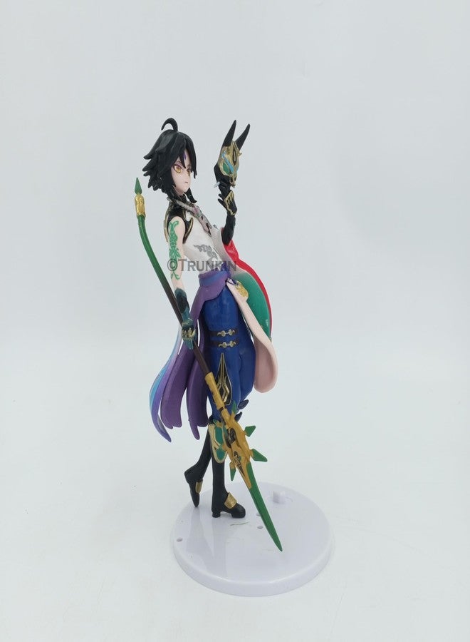 Trunkin Genshin Impact Xiao Anime Action Figure - Genshin Impact Inspired Collectible Model Toy (20 cm, Version 2) for Display & Collection - Image 3
