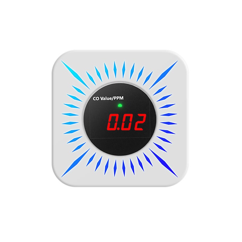 Tuya WiFi CO Combustible Gases Leak Detector Portable Carbon Monoxide Gases Leakage Tester Multifunctional Gases Concentration Tester Household Air Quality Tester APP Remote Alarm Gases Sniffer Test - Image 1