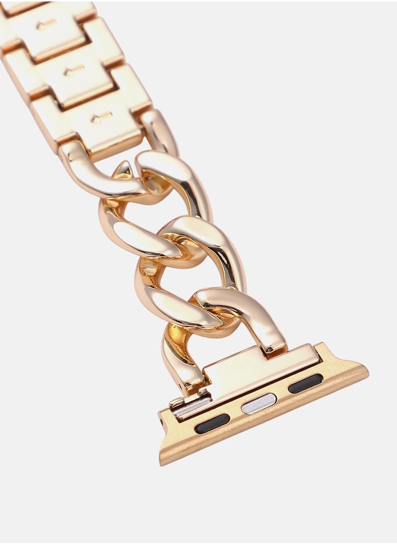 Haute Sauce Women's Chainlink Watch Strap - California Gold  - Image 5