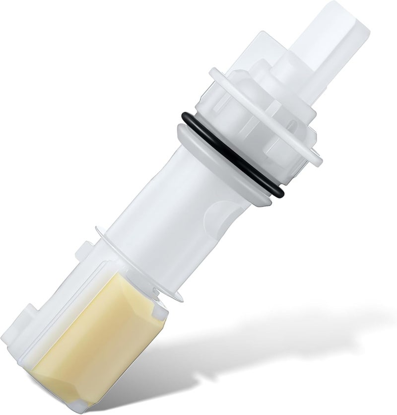 Enhon مجموعة محول الدش، متوافقة مع خرطوشة محول دلتا RP17730، للاستخدام مع صنابير الدش والحمام ذات 3 مقابض، مجموعة إصلاح محول حوض الاستحمام، مع نهاية بيضاوية - Image 1