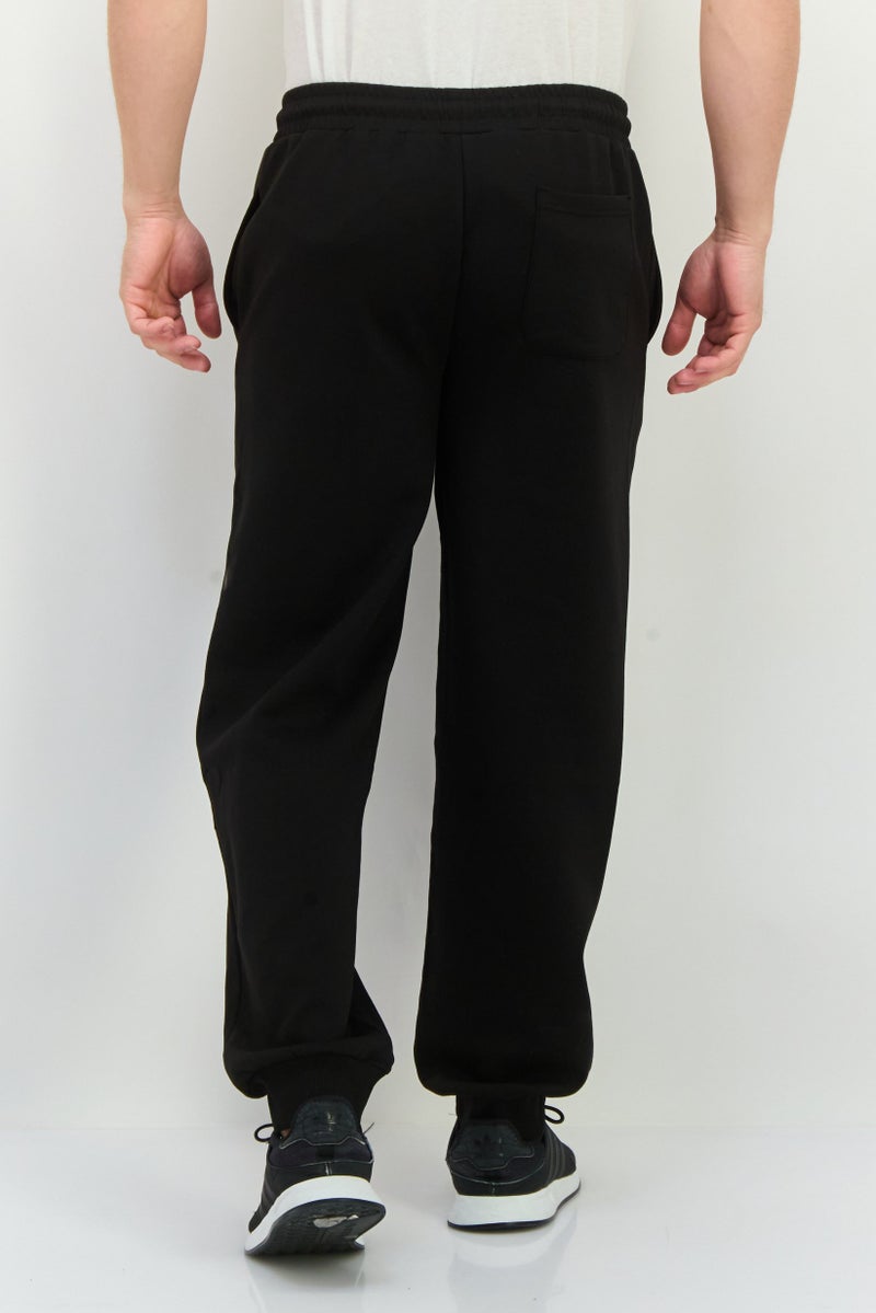 RBX سروال رياضي للرجال برباط سحب خارجي، أسود - Image 3