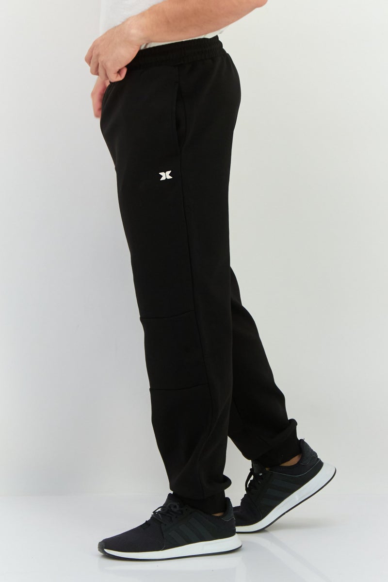 RBX سروال رياضي للرجال برباط سحب خارجي، أسود - Image 2