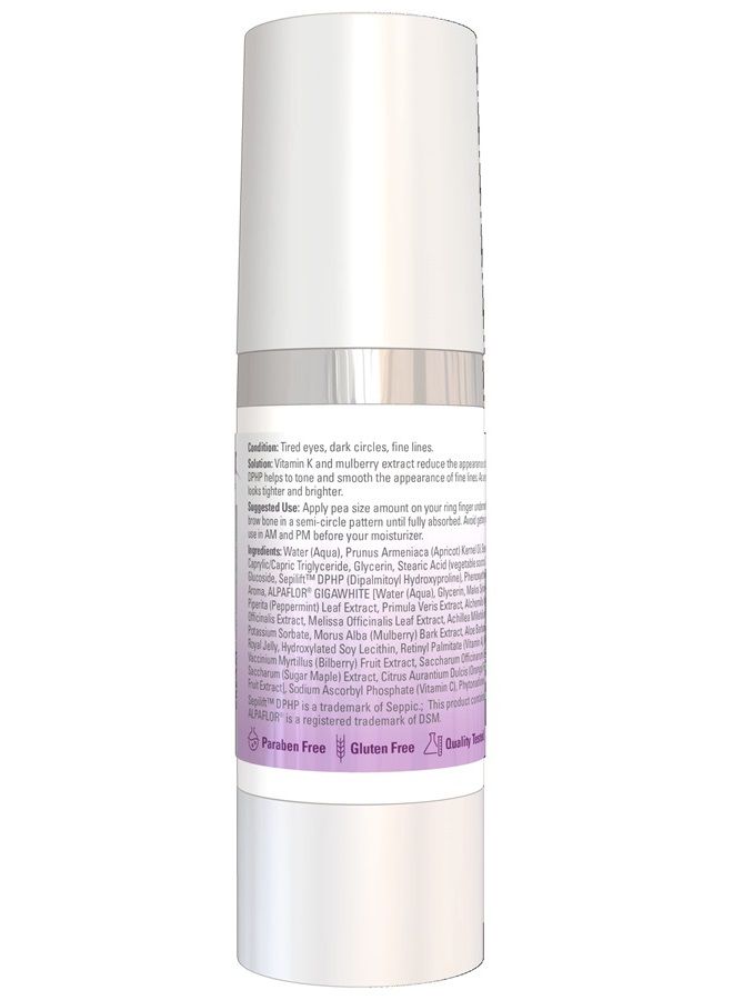 now Solutions, Eye Cream, 2 in 1 Correcting to Tighten and Brighten the Eye Area, 1-Ounce - Image 2