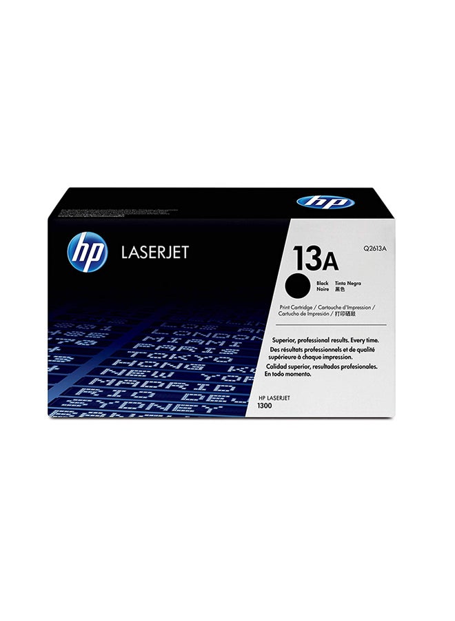 خرطوشة حبر 13A، لطابعة ليزر جيت طراز Q2613A أسود