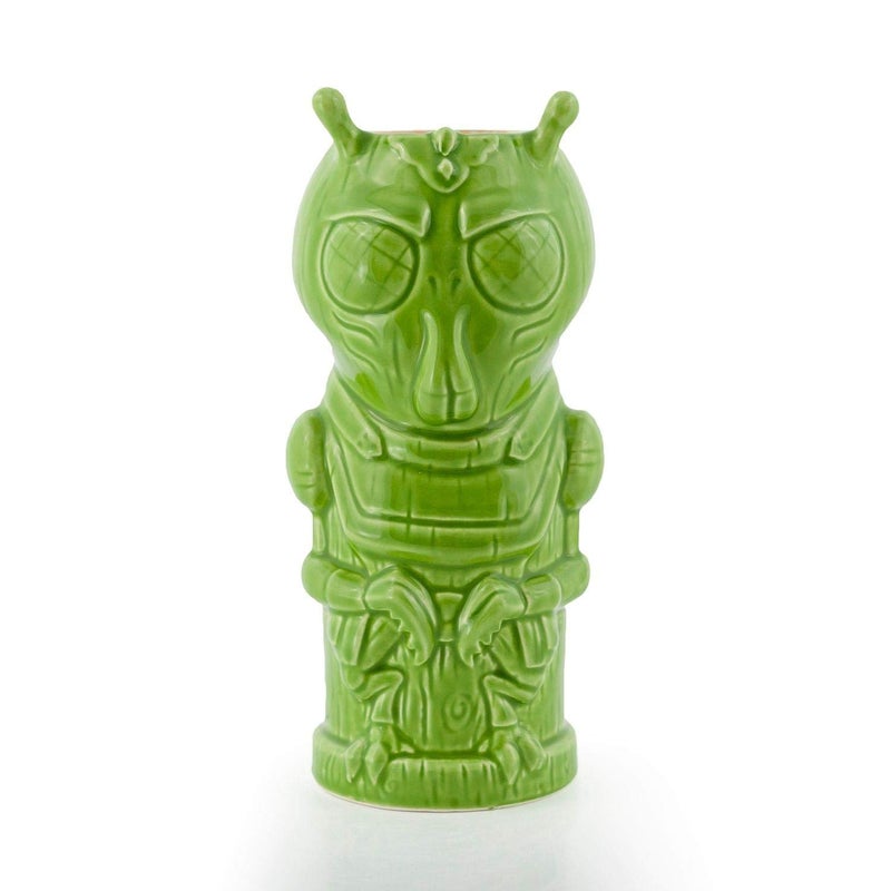 Geeki Tikis Rick  Morty Krombopulos Michael Mug  Official Rick  Morty Tiki Style Ceramic Mug  Holds 16 Ounces