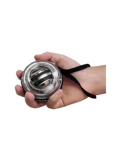 Cool Baby Style Auto Start Gyro Ball Wrist Strengthener – Portable Forearm Trainer and Grip Strengthener for Strength, Recovery and Stress Relief – Gyro Ball Wrist Strengthener for Fitness and Rehabilitation (Black)  - Image 1