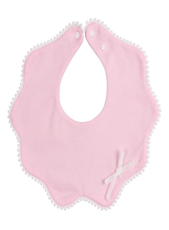 JANGANNSA 3 PCS Flower Baby Bibs Infant Burp Clothes for Baby Girls Saliva Towel Cotton Infant Toddler Girls Bibs (3 PCS -A) - Image 4