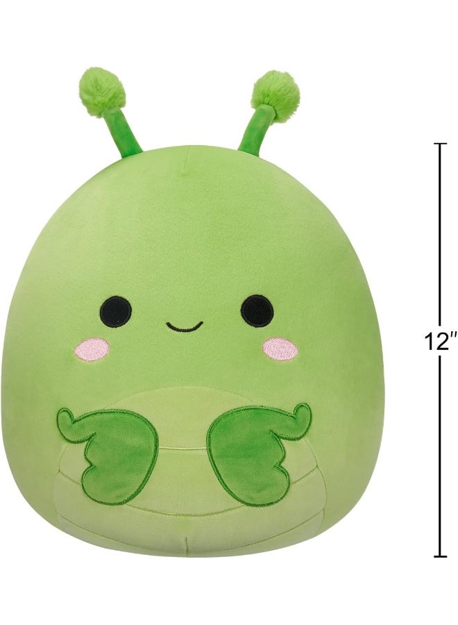Squishmallows Medium Plush 12 inch Trenton Green Praying Mantis with Sparkle Wings Officially Licensed Kellytoy Plush Toy Colorful Soft Gift for Kids Girls & Boys Washable Squishy Stuff Toy Multicolor All Age - Image 2