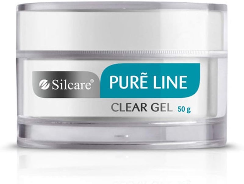 Pure Line Clear 50g UV Gel Nails Acid Free Builder File Off Gel Silcare