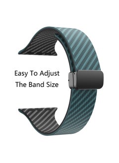 X-level Bands Compatible with Apple Watch 42mm 44mm 45mm 49mm Series 9/8/7/SE/6/5/4/3/2/1 IWatch Ultra/Ultra 2/ Silicone Strap With Magnetic folding Buckle, Quick Release Silicone Straps for Women Men  - Image 5