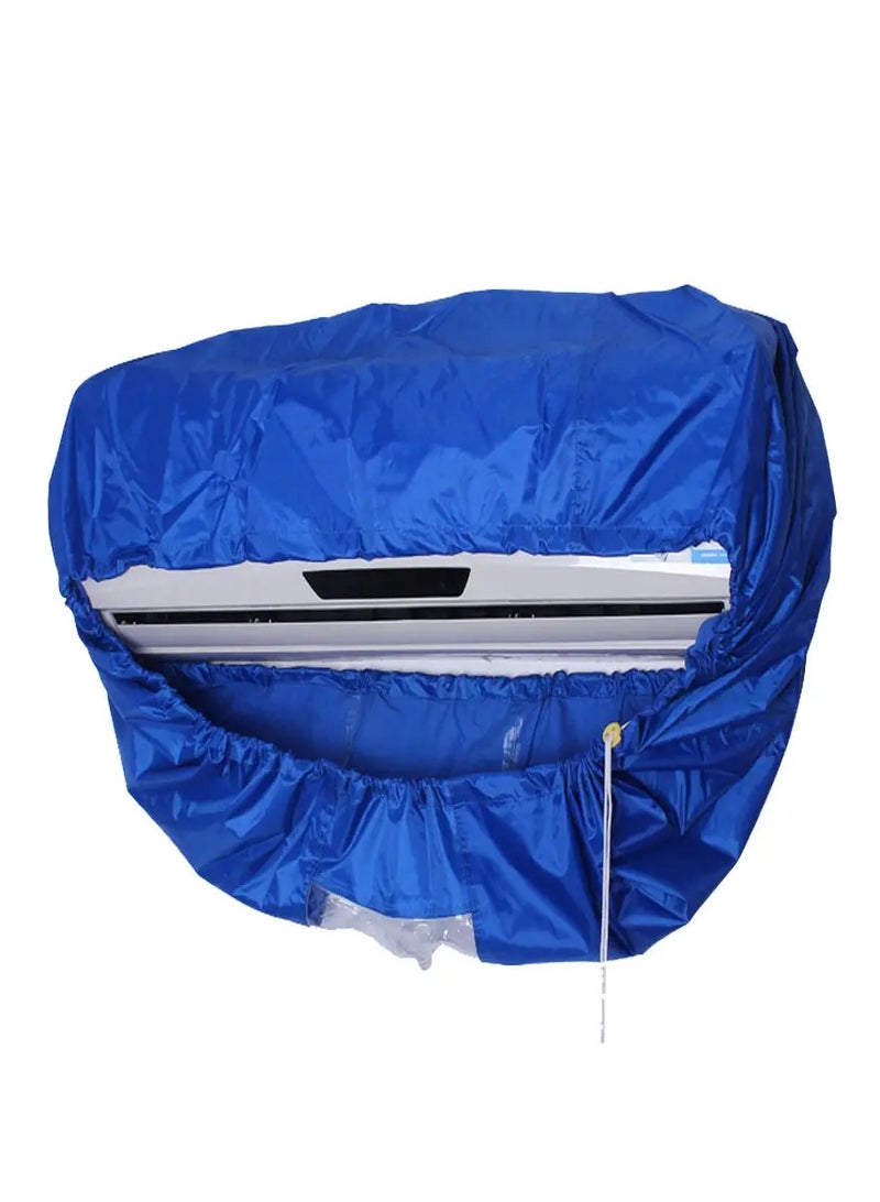 YelaJoy Air Conditioning Cleaning Waterproof Cover，Washing Wall Mounted Air Conditioner Cleaning Protective Dust Cover Clean Tool Tightening Belt for 2-3P - Image 1