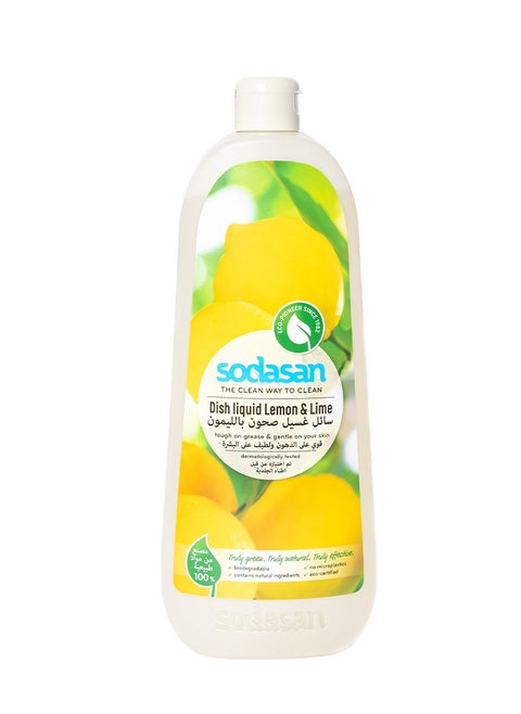 100% Natural Dish Liquid Lemon and Lime 1L