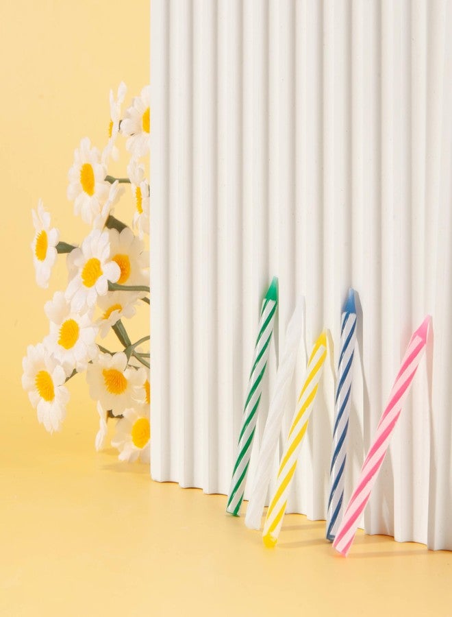 PHD CAKE 144-Count Multicolored Spiral Birthday Candle, Birthday Candles for Cake, Cupcake Candles, Party Celebration - Image 5