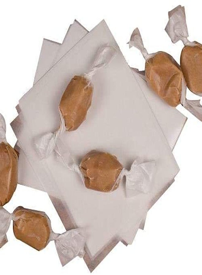 Foilman Twisting Wax Paper (500 Pack) - Best for Wrapping Homemade Candies, Taffy, Chocolate - Fold Easily & Holds the Twist Shape - Biodegradable (Opaque, 4.5” X 5.5”) - Image 3