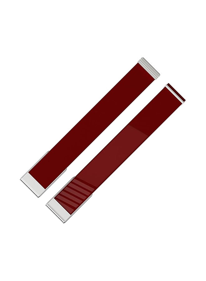 O Ozone HydroKnit Nylon Sport Band For Whoop 5.0 | Soft, Elastic, Water-Resistant, Fast-Drying Replacement Strap for Active Lifestyles- Red - Image 1