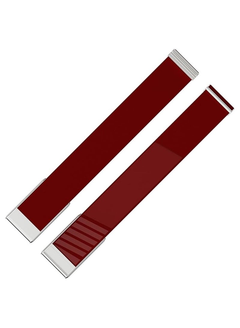 O Ozone HydroKnit Nylon Sport Band For Whoop 5.0 | Soft, Elastic, Water-Resistant, Fast-Drying Replacement Strap for Active Lifestyles- Red - Image 1