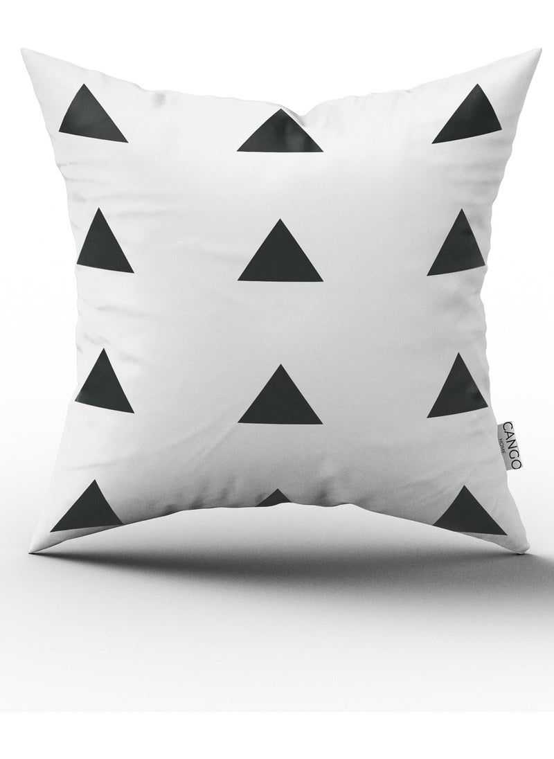 Cango Home - Double Sided Printed Geometric Digital Printed Throw Pillow Cover - CGH314-CT - Image 1