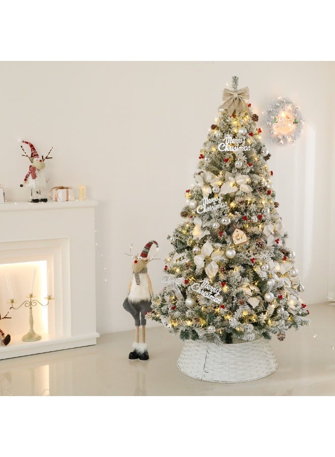Y&D Decorative Christmas Tree Set With Stand 150centimeter With Decorative Accessories - Image 3