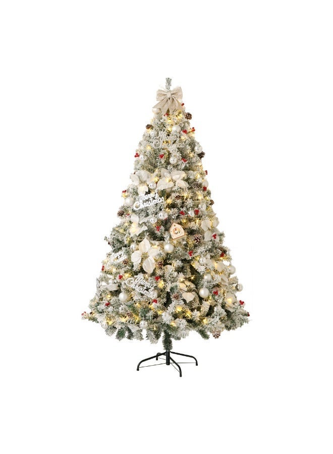 Y&D Decorative Christmas Tree Set With Stand 150centimeter With Decorative Accessories - Image 2