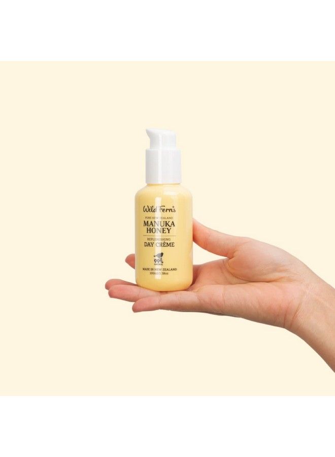 Wild Ferns Manuka Honey Replenishing Day Crème 99% Natural 100 Milliliters - Image 4