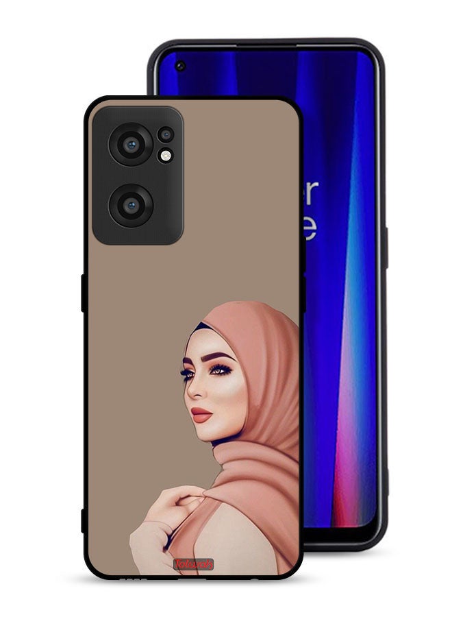 Tolwak OnePlus Nord CE 2 5G Protective Case Cover Beautiful Hijab Girl - Image 1