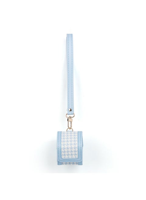 Applicable To Fuji Polaroid Instax PAL Camera Elf Special Plaid Protective Case Portable Storage Bag-Color:Blue Bird Plaid