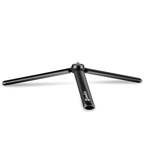Zeadio Metal Mini Tripod, Desktop Tabletop Stand Tripod with 1/4 Inch Screw for Smooth 4, Crane Plus, Crane 2, Osmo Mobile, Ronin-S, Vimble 2, Gimbal Handle Grip Stabilizer and All Cameras - Image 1