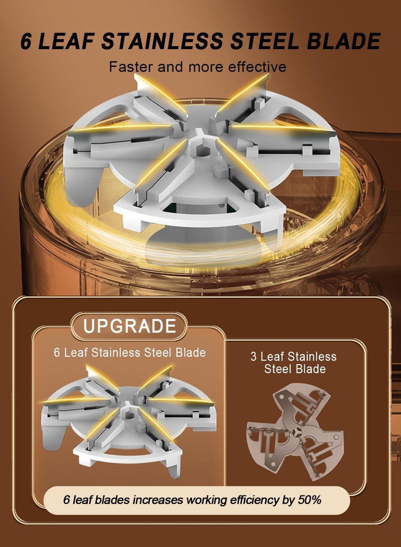 هومار كيت ماكينة حلاقة أقمشة قابلة لإعادة الشحن مع شاشة LED، مزيل وبر بسرعتين للملابس والأثاث، مزيل وبر كهربائي بثلاث شفرات قابلة للاستبدال، ماكينة حلاقة ملابس محمولة للسترات والبطانيات - Image 4