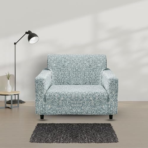 Bigkart Elastic Sofa Covers for 1 Seater Sofas | Polyster-Spandex, Stretchable, Sofa Covers for Single, Double and Triple Seater Sofas - Image 2