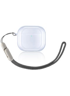 Generic Clear Case for AirPods 4th Generation Case, Compatible with AirPods 4 Gen (2024), Drop Protection Cover with Lanyard, Reduced Yellowing, Wireless Charging, Shock Resistant, Full Protection  - Image 1