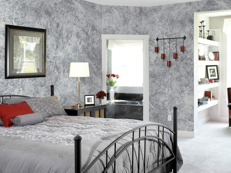 Wollzo granitelook Marble Finish Self Adhesive Wallpaper (45 x 500 cm Multicolour) - Image 2