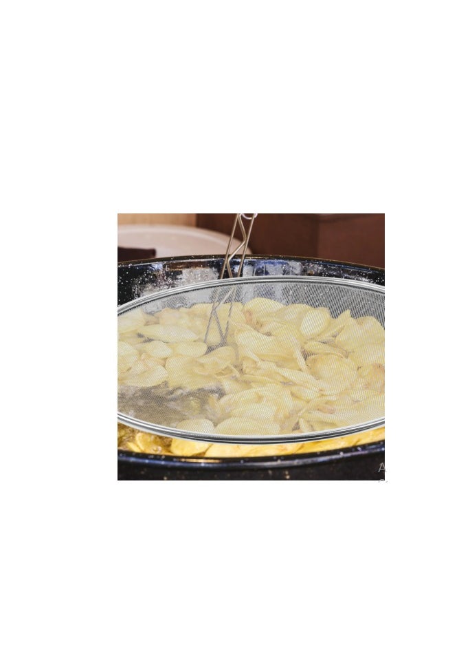 Generic - Large screen Protector Splatter for Frying Pan - 11.4" - Top Nonstick Cover Protector for Stove - Multi Color - Image 1
