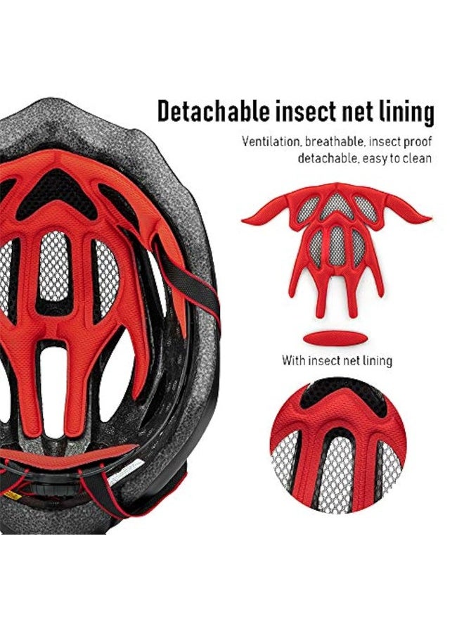Occuwzz - Vibrant Red Road Cycling Helmet – Stand Out on the Road with Style and Safety - Image 1
