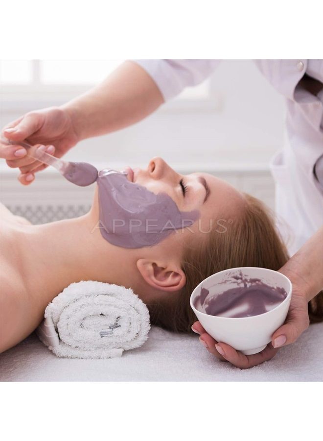 Appearus Facial Mask Silicone Mixing Bowl 6-PC Set - Professional Spa Face Mask Mixing Tool (Dark Gray)  - Image 4