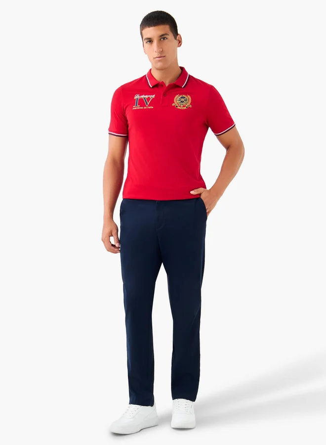 سبلاش فيڤ تيشيرت بولو مطرز