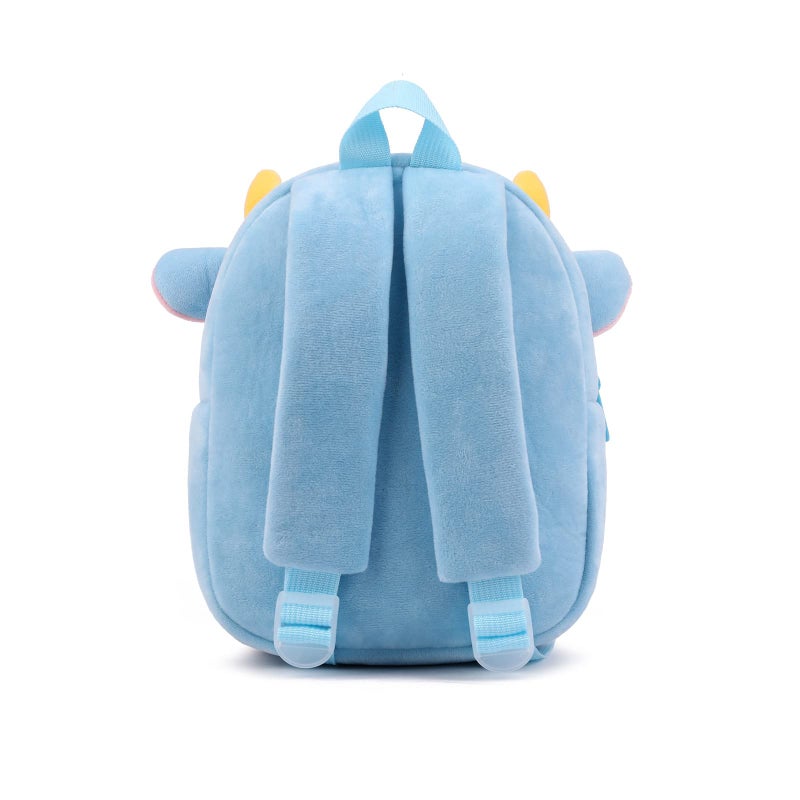 BEFUNIRISE Toddler Backpack for Boys and Girls, Cute Animal Cartoon Mini Backpack Little For Kids 2-6 Years (Cows) - Image 3