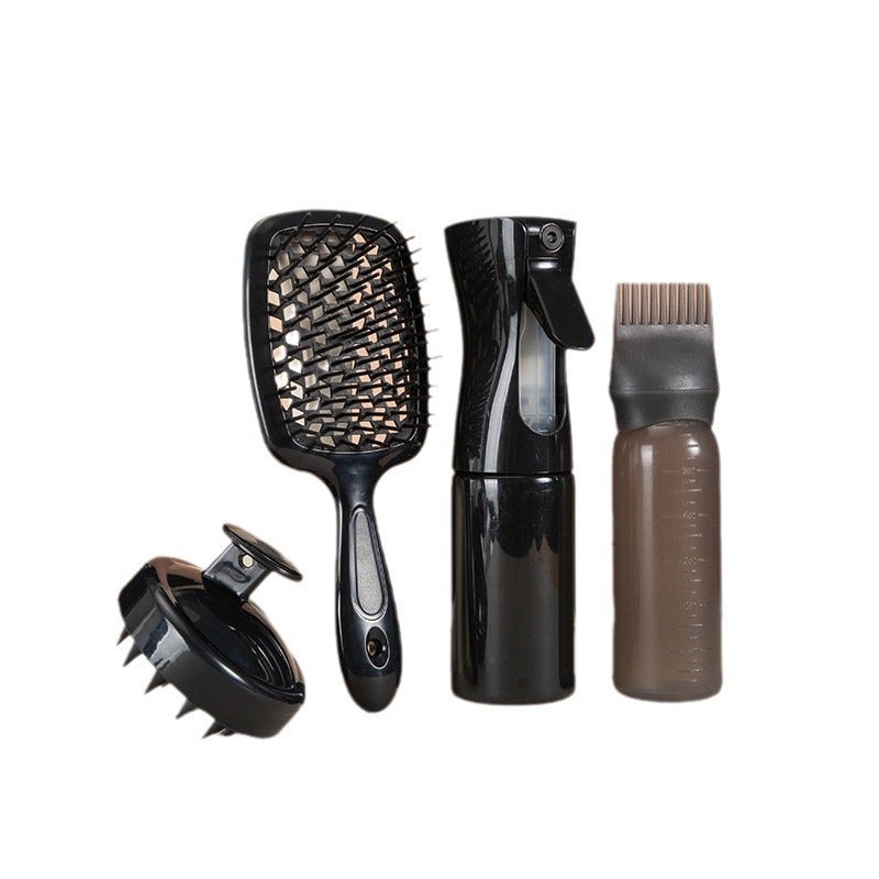 WU Best-Selling Spray Bottle Massage Hairbrush for Styling & Coloring - Women's Hair Volumizing Tool - Image 5