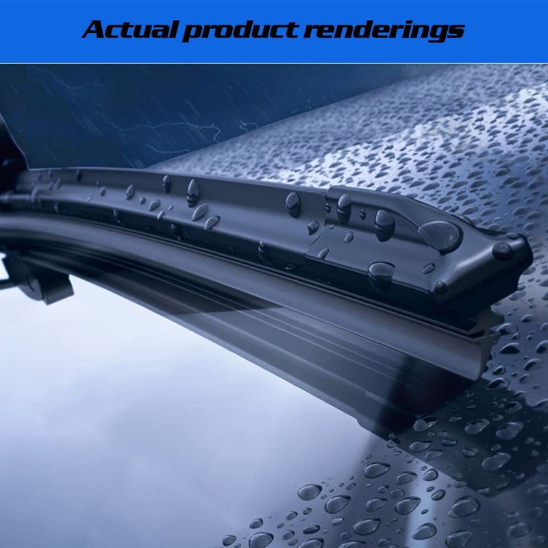 GoKoHe Original Equipment Replacement Windshield Wiper Blades For Mercedes-Benz Sprinter 1500 2500 3500 2019-2023 Front windscreen wiper(Without Washer Nozzle) - Image 5